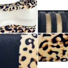 Load image into Gallery viewer, Leopard Grain Steering Wheel Cover, Adaptation Steering Wheel Diameter: 37-38 cm, 37-38cm Beige, 37-38cm Coffee, 37-38cm Magenta, 37-38cm Black