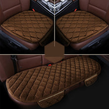 Load image into Gallery viewer, 3 PCS / Set Luxurious Warm Car Seat Cover Cushion Universal Front Back Seat Covers Car Non-slip Chair Pad Warm Car Mats No Back Plush Cushion