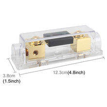 Load image into Gallery viewer, Car Audio Fuse Holder Insurance 100A Car Audio Fuse Holder Car Auto Fuse Holder Blade Fuse Holder, 1 in 1 Way 100A