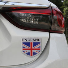 Load image into Gallery viewer, England Flag Style Metal Car Sticker, England Flag