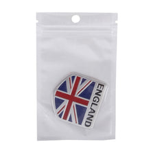 Load image into Gallery viewer, England Flag Style Metal Car Sticker, England Flag