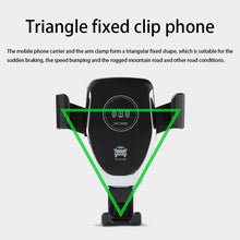 Load image into Gallery viewer, Car Air Outlet Bracket Wireless Charger Qi Standard Wireless Charger