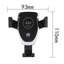Load image into Gallery viewer, Car Air Outlet Bracket Wireless Charger Qi Standard Wireless Charger