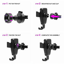 Load image into Gallery viewer, Car Air Outlet Bracket Wireless Charger Qi Standard Wireless Charger
