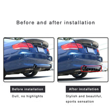 Load image into Gallery viewer, Universal Car Rear Bumper Lip Diffuser 7 Shark Fin Style Black ABS, Size: 85.3 x 79.8 x 13.4cm, 85.0x18.0x5.0cm Black