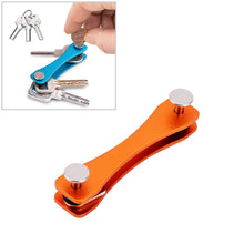 Load image into Gallery viewer, Portable Metal Key Storage Clip, (Pink), (Green), (Grey), (Blue), (Red), (Black), (Orange)