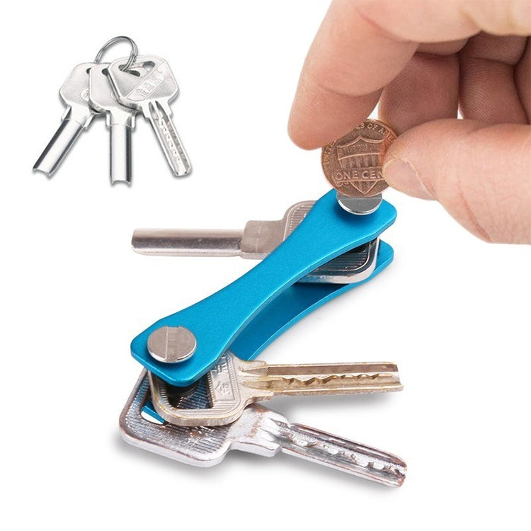 Portable Metal Key Storage Clip, (Pink), (Green), (Grey), (Blue), (Red), (Black), (Orange)