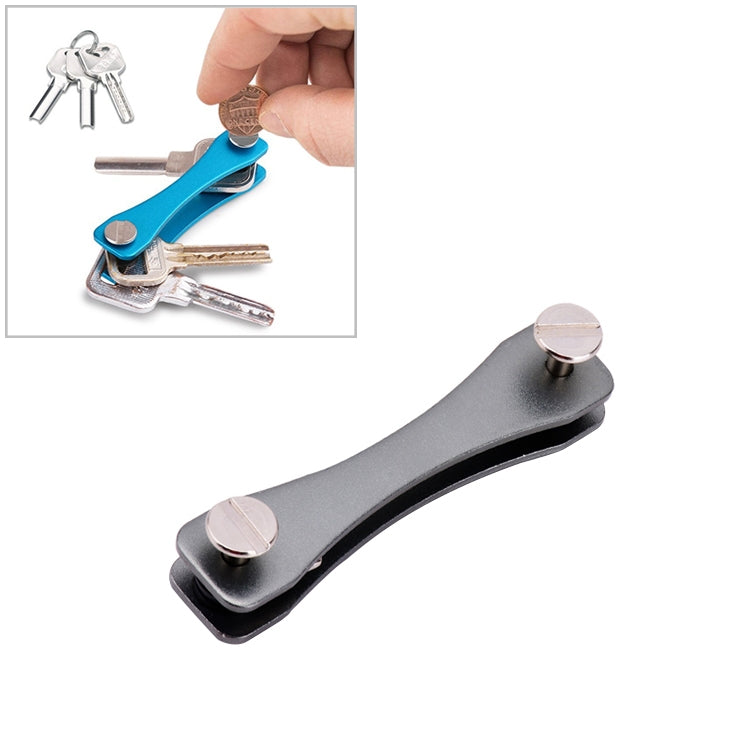Portable Metal Key Storage Clip, (Pink), (Green), (Grey), (Blue), (Red), (Black), (Orange)