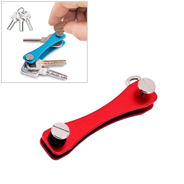 Portable Metal Key Storage Clip, (Pink), (Green), (Grey), (Blue), (Red), (Black), (Orange)