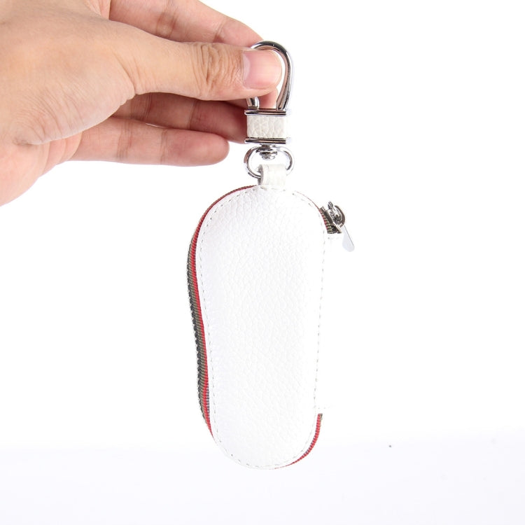 Universal Leather Crocodile Texture Waist Hanging Zipper Wallets Key Holder Bag (No Include Key), Crocodile Texture