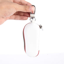 Load image into Gallery viewer, Universal Leather Crocodile Texture Waist Hanging Zipper Wallets Key Holder Bag (No Include Key), Crocodile Texture