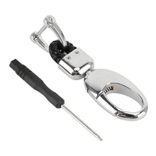 Load image into Gallery viewer, Car Metal Key Holder With Two Rings, Key Holder With Two Rings(Black), Key Holder With Two Rings(Brown)