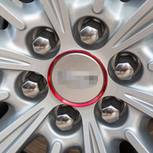 Load image into Gallery viewer, 4 PCS Car Aluminum Wheel Hub Deroration Ring For Cadillac