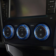 Load image into Gallery viewer, 3 PCS Car Aluminum Air Conditioner Knob Case For Subaru, For Subaru(Silver), For Subaru(Black), For Subaru(Gold), For Subaru(Blue), For Subaru(Red)