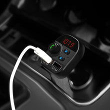 Load image into Gallery viewer, 805E Dual USB Charging Bluetooth FM Transmitter MP3 Music Player Car Kit, Support Hands-Free Call  &amp; Read TF Card / U Disk Music, 805E