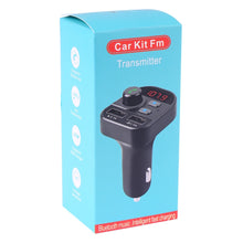 Load image into Gallery viewer, 805E Dual USB Charging Bluetooth FM Transmitter MP3 Music Player Car Kit, Support Hands-Free Call  &amp; Read TF Card / U Disk Music, 805E