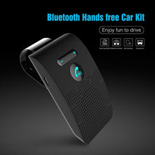 Load image into Gallery viewer, SP09 Multipoint Wireless Bluetooth V4.2 Handsfree Car Kit Speaker Speakerphone, Support Voice Readout &amp; Vibration Sensor
