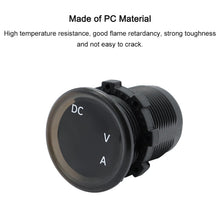 Load image into Gallery viewer, B3613  IP67 Waterproof Car Modification 4.5-30V Voltmeter + Ammeter, B3613