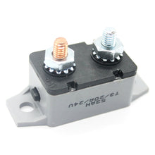 Load image into Gallery viewer, F3088-50A 50A Manual Reset Circuit Breaker Double Short Legs with Bolt 12/24V, 50A