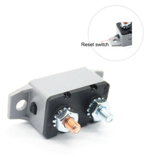 Load image into Gallery viewer, F3088-50A 50A Manual Reset Circuit Breaker Double Short Legs with Bolt 12/24V, 50A