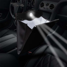 Load image into Gallery viewer, Car Multifunctional LED Design Hanging Folding Garbage Bin Storage Box
