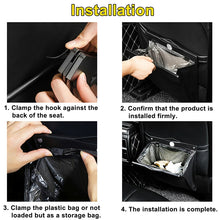Load image into Gallery viewer, Car Multifunctional LED Design Hanging Folding Garbage Bin Storage Box