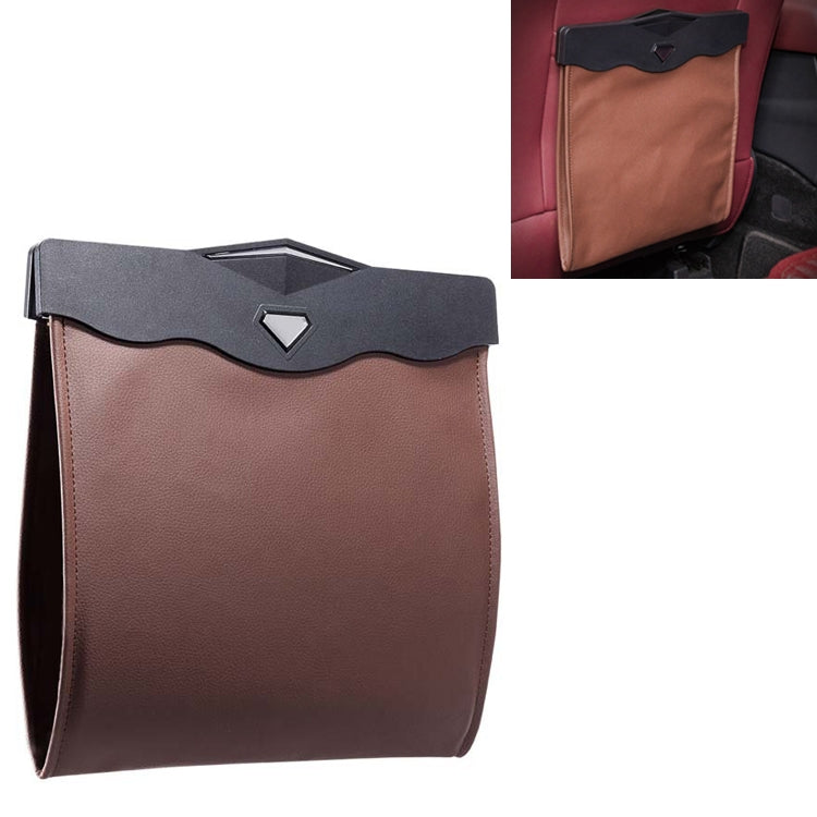 Car Multifunctional LED Design Hanging Folding Garbage Bin Storage Box
