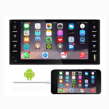 Load image into Gallery viewer, 848V 16 7 inch Multi-touch Screen Car GPS Navigator, Support TF Card / USB / AUX / MP5 Player / Android &amp; iPhone Mirror Links, 848V
