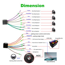 Load image into Gallery viewer, 848V 16 7 inch Multi-touch Screen Car GPS Navigator, Support TF Card / USB / AUX / MP5 Player / Android &amp; iPhone Mirror Links, 848V