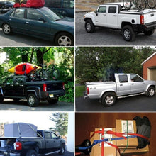 Load image into Gallery viewer, ST-213 10mx4.0cm  2 Ton Car Bundled Device with Hook And Buckle High Strength Cable Cord Heavy Duty Recovery Securing Accessories for Cars Trucks, 2T 10mx4.0cm