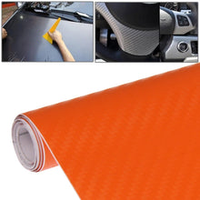 Load image into Gallery viewer, Car Decorative 3D Carbon Fiber PVC Sticker, Size: 152cm x 50cm
