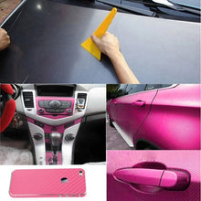 Load image into Gallery viewer, Car Decorative 3D Carbon Fiber PVC Sticker, Size: 152cm x 50cm