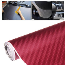 Load image into Gallery viewer, Car Decorative 3D Carbon Fiber PVC Sticker, Size: 152cm x 50cm