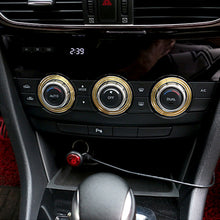 Load image into Gallery viewer, 3 PCS Car Aluminum Air Conditioner Knob Case For ATENZA, For ATENZA(Gold), For ATENZA(Blue), For ATENZA(Red), For ATENZA(Silver)