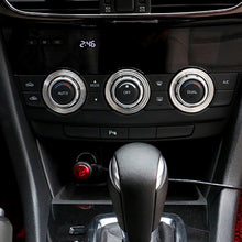 Load image into Gallery viewer, 3 PCS Car Aluminum Air Conditioner Knob Case For ATENZA, For ATENZA(Gold), For ATENZA(Blue), For ATENZA(Red), For ATENZA(Silver)