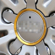 Load image into Gallery viewer, 4 PCS Car Aluminum Wheel Hub Deroration Ring For Audi