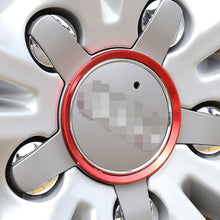 Load image into Gallery viewer, 4 PCS Car Aluminum Wheel Hub Deroration Ring For Audi