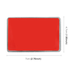 Load image into Gallery viewer, Universal Car UK Flag Rectangle Shape VIP Metal Decorative Sticker, UK Flag (Gold), UK Flag (Silver)