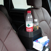 Load image into Gallery viewer, SHUNWEI SD-1605 Multifunction 3 in 1 Car Cup Holder Drink Bottle Can Garbage Can Portable Vehicle Trash Can Bin Rubbish Bin Organizer, SD-1605 Black, SD-1605 Khaki