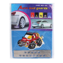 Load image into Gallery viewer, 2 PCS WS-003 Premium Heavy Duty Molded Splash Mud Flaps Auto Front and Rear Guards, Small Size, Random Pattern Delivery