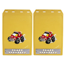 Load image into Gallery viewer, 2 PCS WS-003 Premium Heavy Duty Molded Splash Mud Flaps Auto Front and Rear Guards, Small Size, Random Pattern Delivery