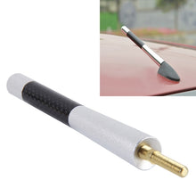 Load image into Gallery viewer, Carbon Fiber Aluminum Short Antenna Polished Universal Screws Base(Big Size), 12cm