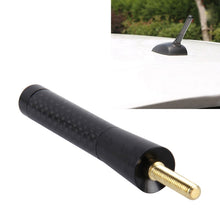 Load image into Gallery viewer, Carbon Fiber Aluminum Short Antenna Polished Universal Screws Base(Medium Size), 8cm