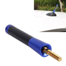 Load image into Gallery viewer, Carbon Fiber Aluminum Short Antenna Polished Universal Screws Base(Medium Size), 8cm