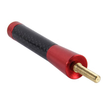 Load image into Gallery viewer, Carbon Fiber Aluminum Short Antenna Polished Universal Screws Base(Medium Size), 8cm