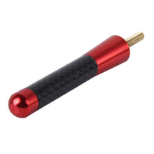 Load image into Gallery viewer, Carbon Fiber Aluminum Short Antenna Polished Universal Screws Base(Medium Size), 8cm