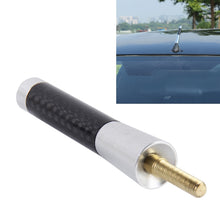 Load image into Gallery viewer, Carbon Fiber Aluminum Short Antenna Polished Universal Screws Base(Medium Size), 8cm