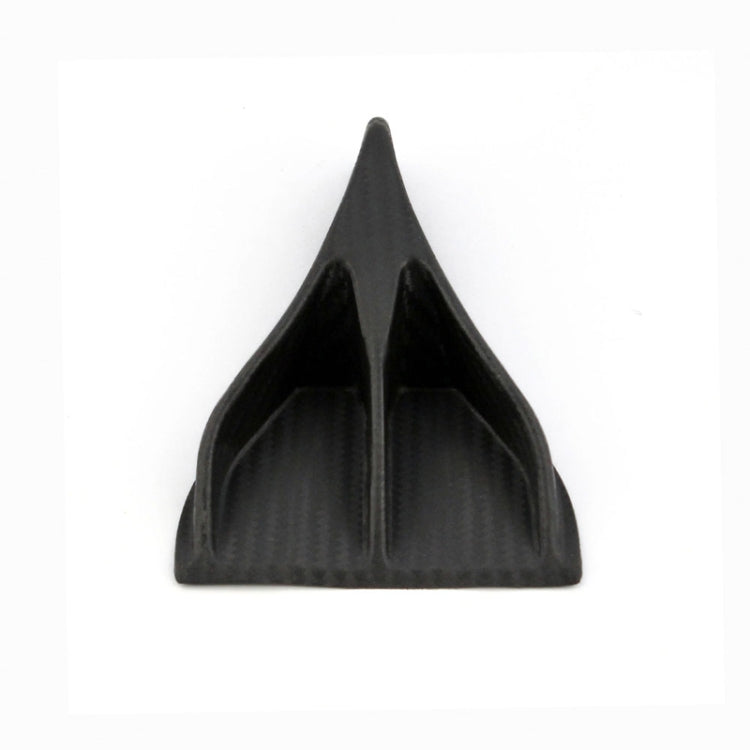 7 PCS Universal Car Eagle Claw Style Shark Fin Diffuser Vortex Generator Roof Spoiler, Carbon Fiber