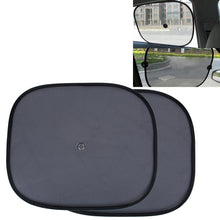 Load image into Gallery viewer, 2 PCS Car Window Foldable Shade for Side Blocks UV Rays with Suction Cups, 43.5x36cm