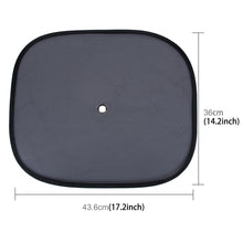 Load image into Gallery viewer, 2 PCS Car Window Foldable Shade for Side Blocks UV Rays with Suction Cups, 43.5x36cm